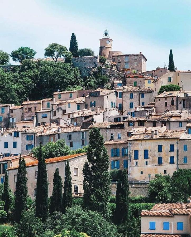Provencal House In Fayence With Pool & Indoor Spa Exteriör bild